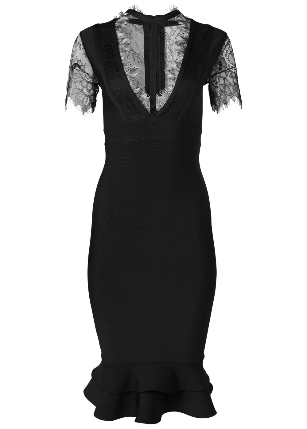 Venus Plus Size Bandage Strappy Dress