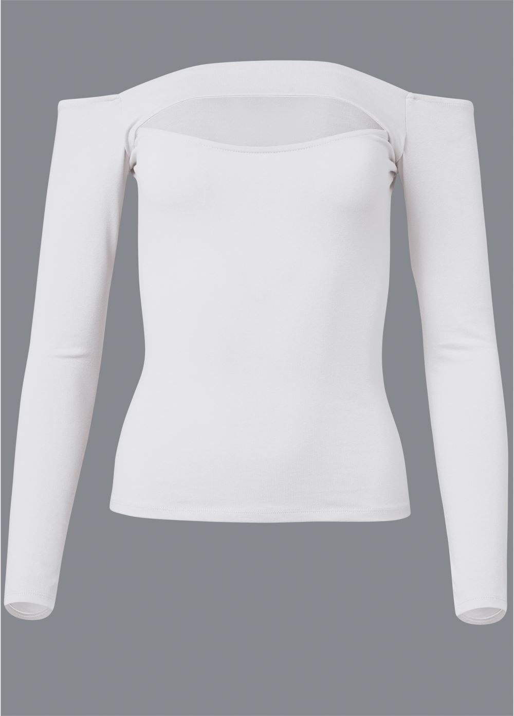 Venus White Off-the-shoulder top