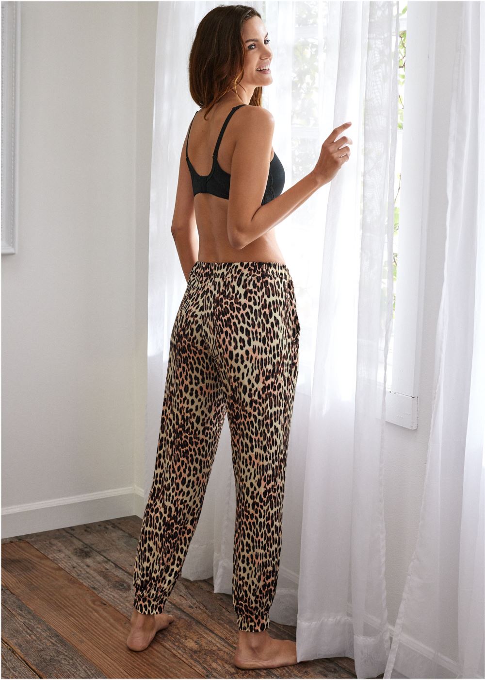 Venus Flirty Cheetah PAJAMA JOGGERS