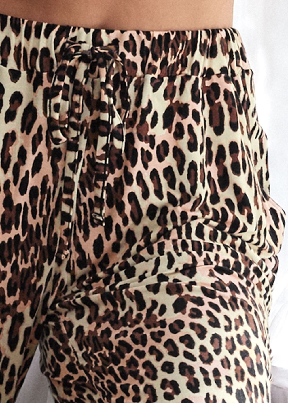 Venus Flirty Cheetah PAJAMA JOGGERS