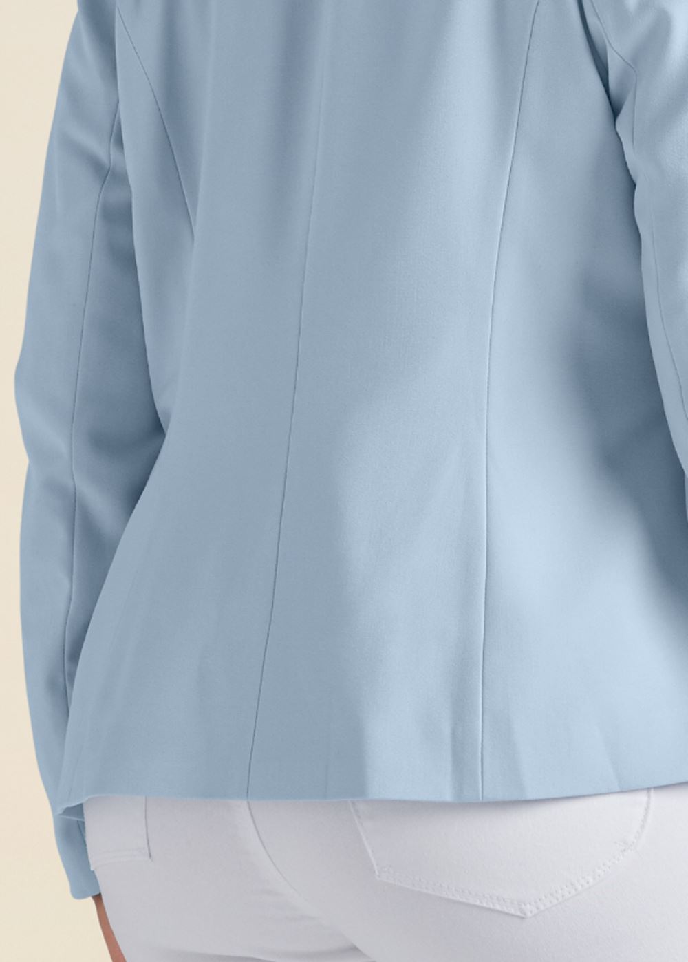 Venus Double Breasted Blazer in Light Blue