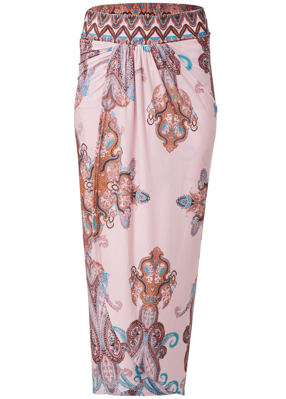 Venus Plus Size Wandering Goddess Skirt - Blush Multi
