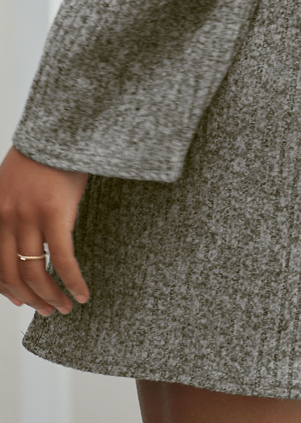 Venus Heathered Grey COZY ROBE