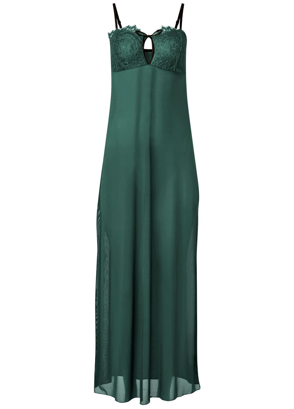 Venus Green LACE DETAIL SLIP