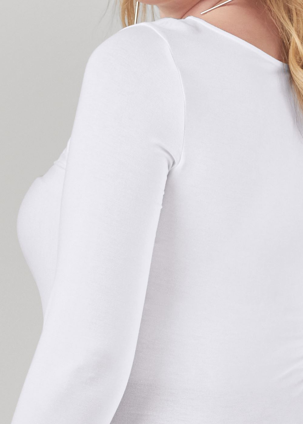 Venus Plus Size Ruched Knot Twist Top