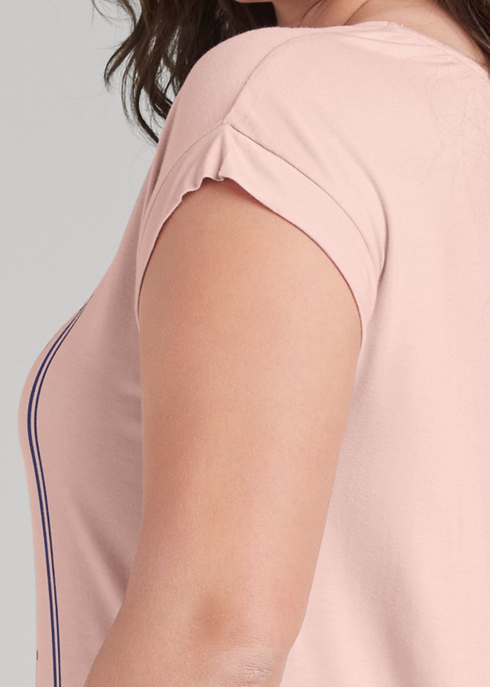Venus Plus Size Love Print Top
