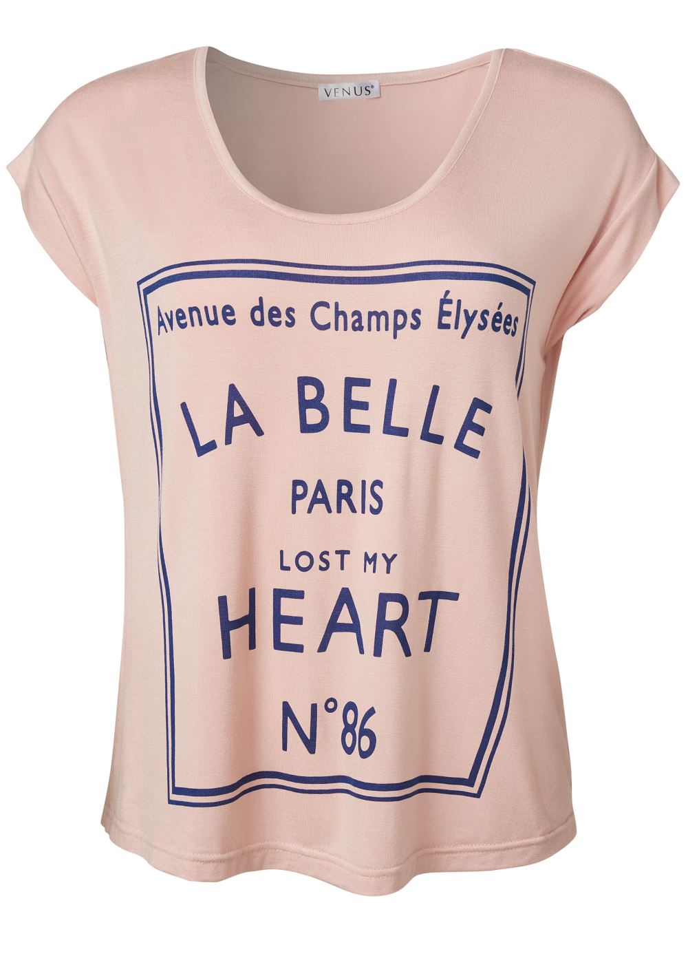 Venus Plus Size Love Print Top