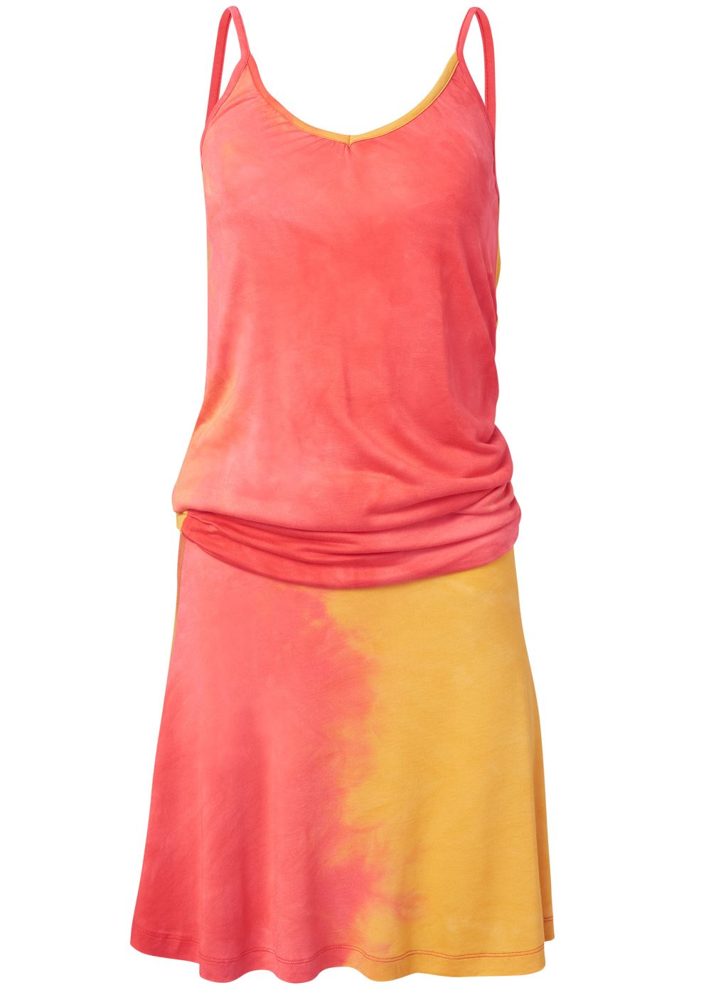 Venus Orange Multi CASUAL TANK DRESS
