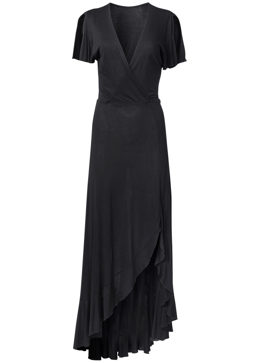 Venus Plus Size Surplice Maxi Dress