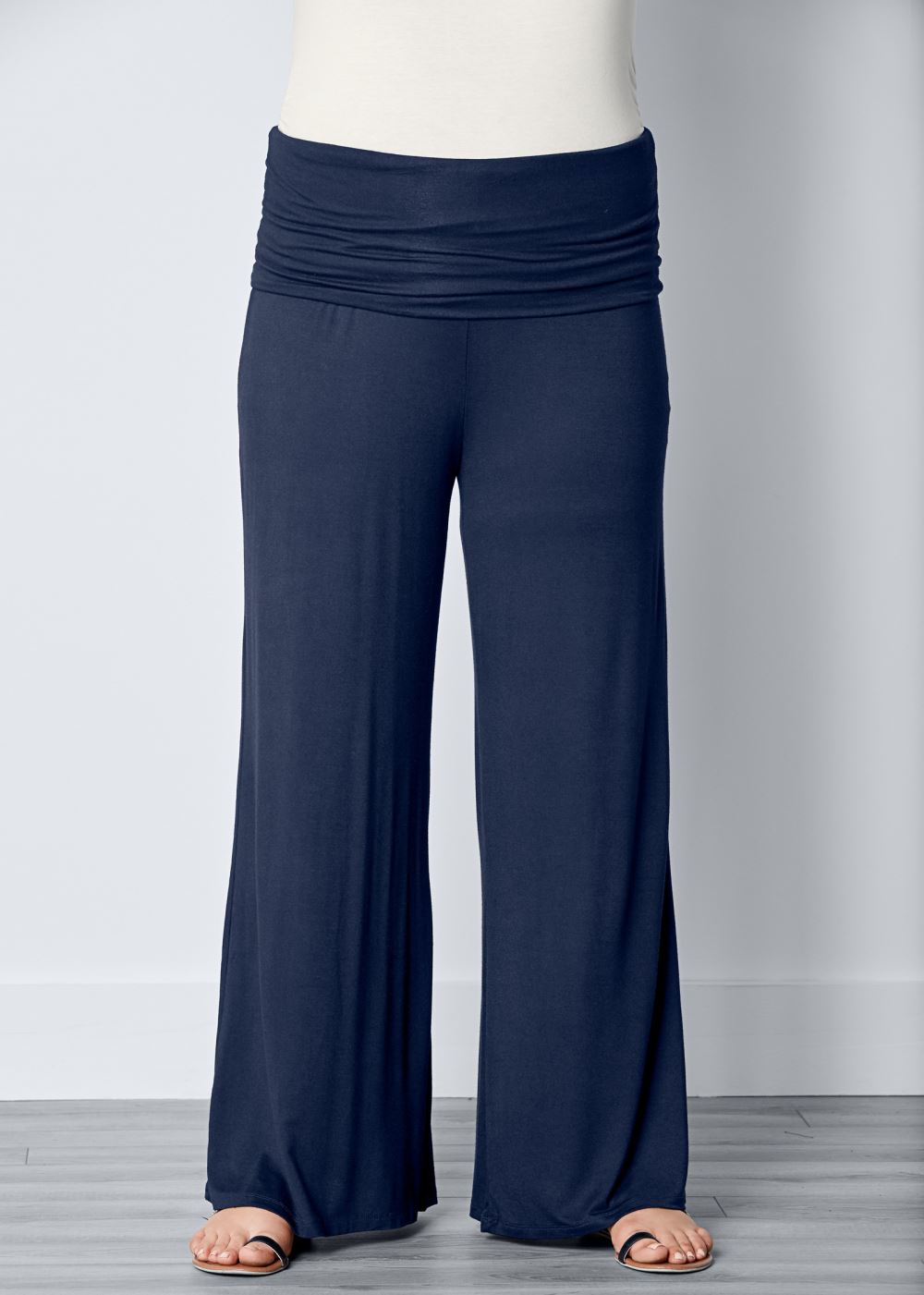 Venus Navy EASY FOLDOVER PANTS