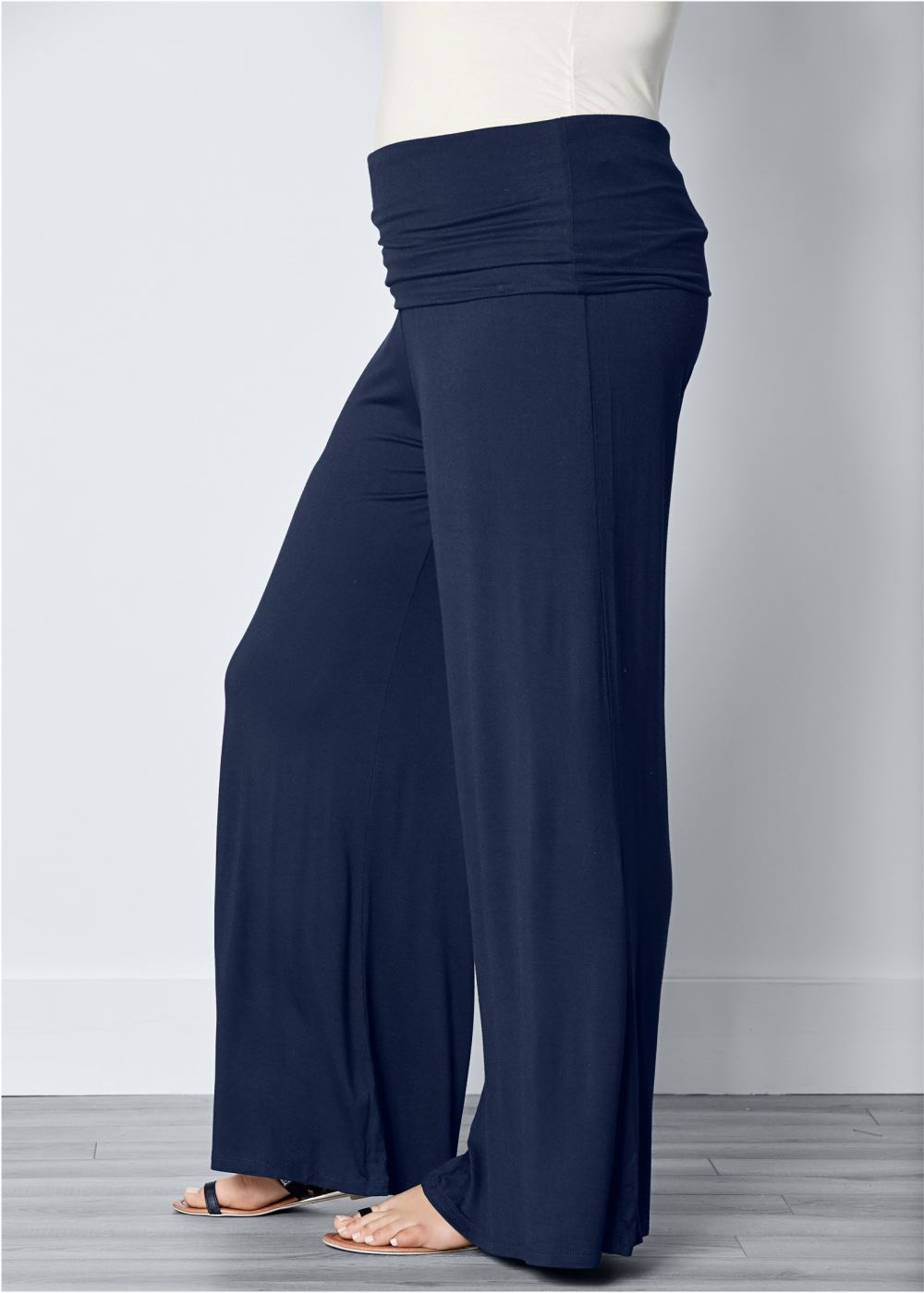 Venus Navy EASY FOLDOVER PANTS