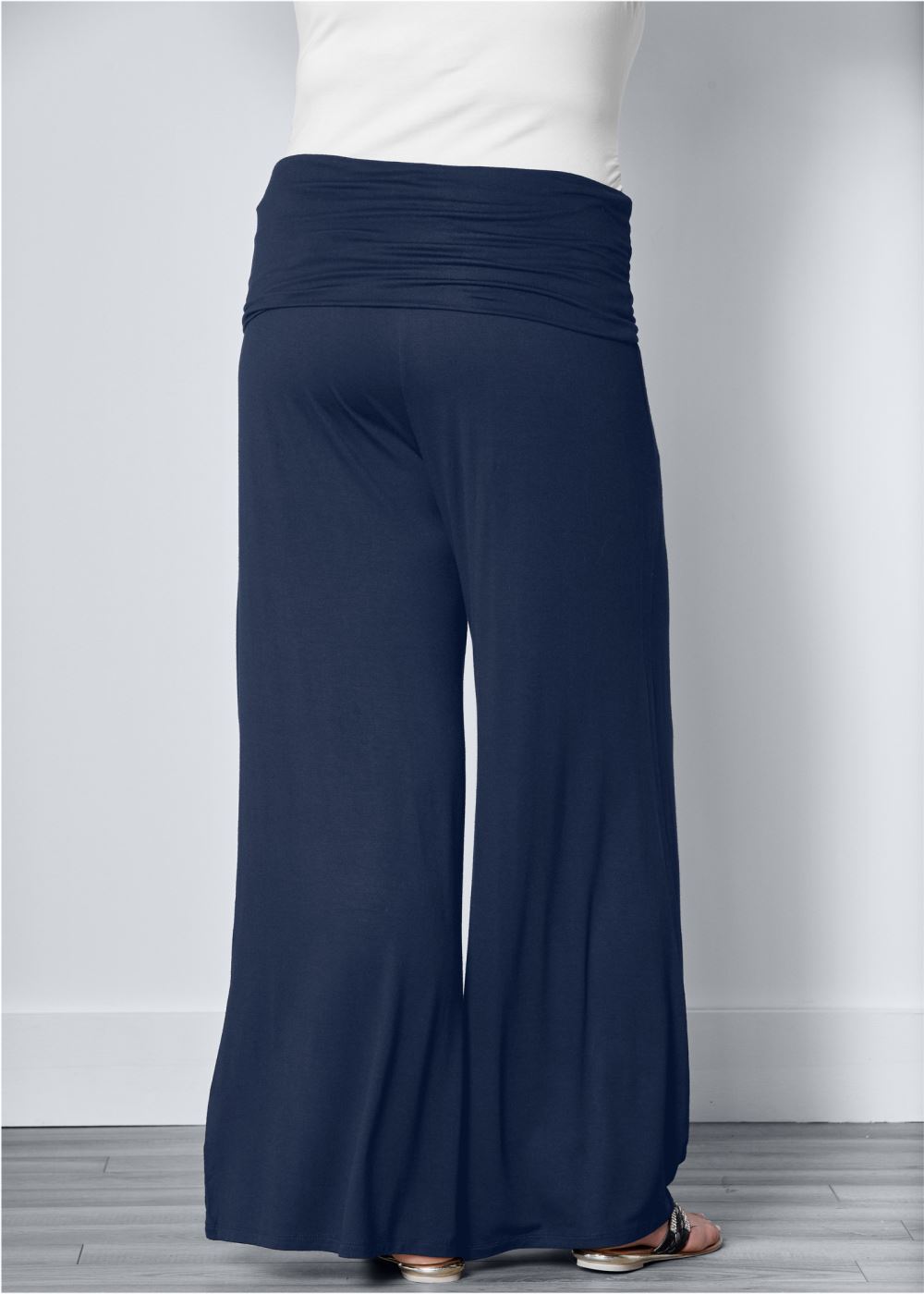 Venus Navy EASY FOLDOVER PANTS