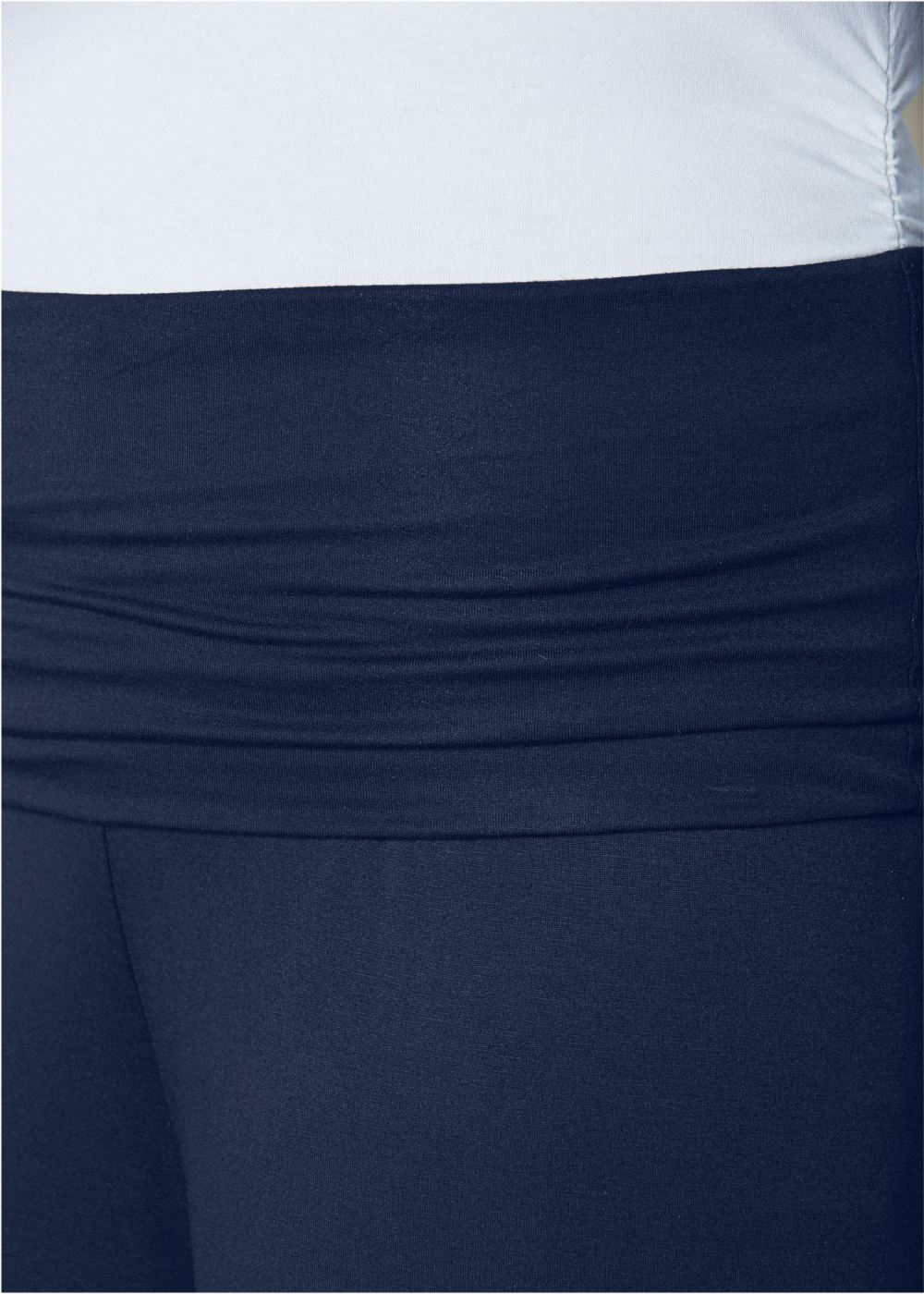 Venus Navy EASY FOLDOVER PANTS