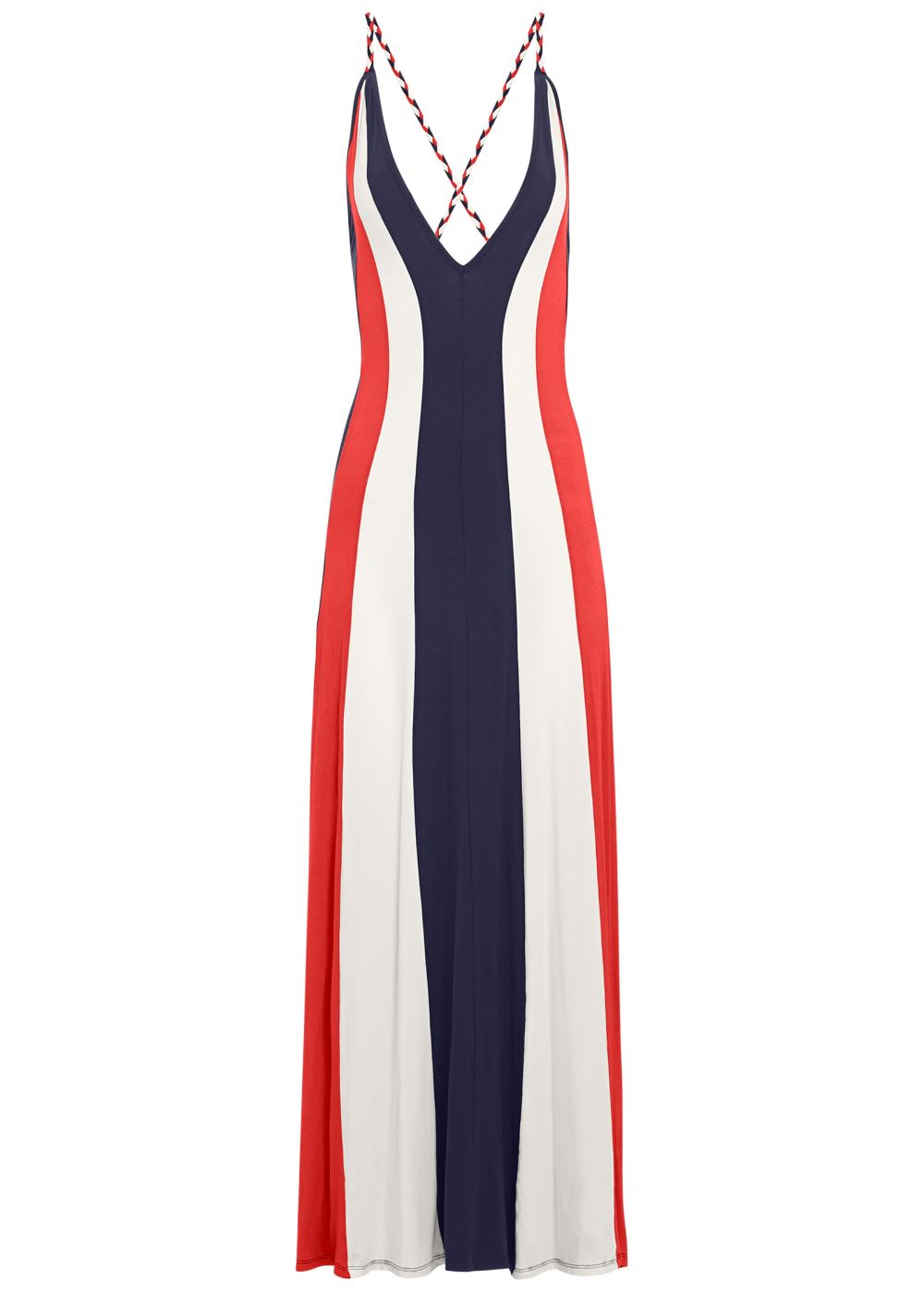 Venus Multi COLOR BLOCK MAXI DRESS