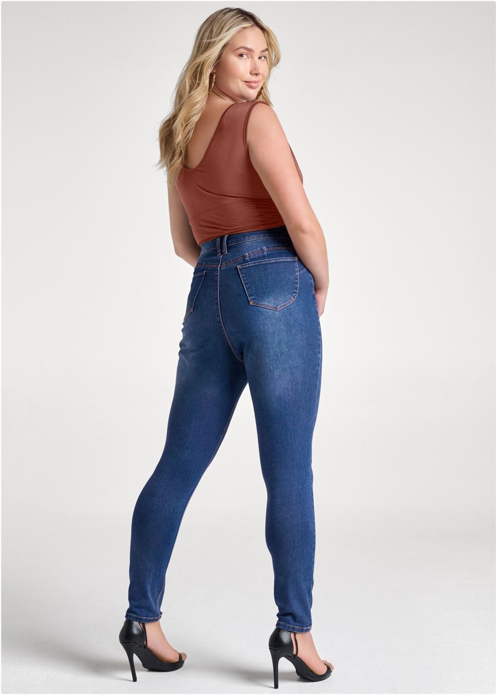 Venus Plus Size Shape Embrace V-Neck Bodysuit