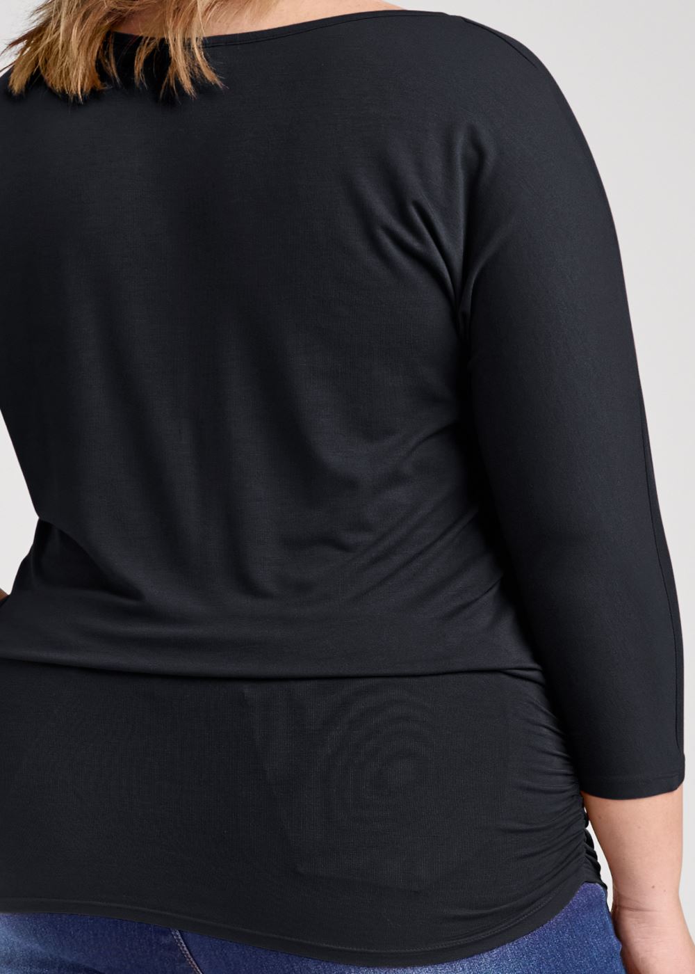 Venus Plus Size Casual 3/4-Sleeve Top
