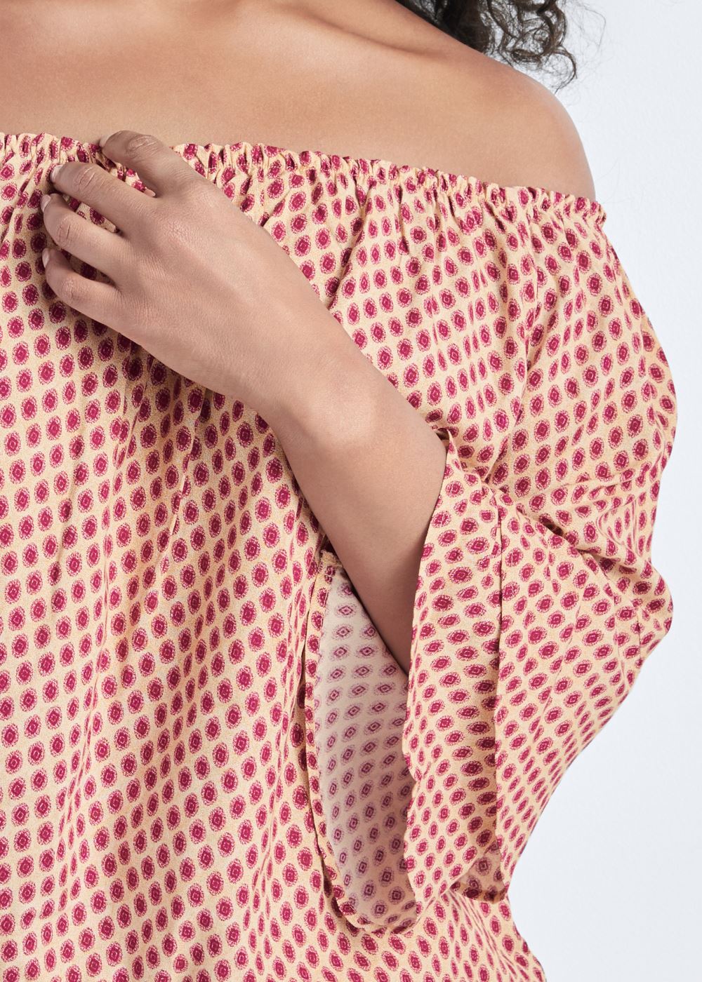 Venus Plus Size Off-The-Shoulder Top