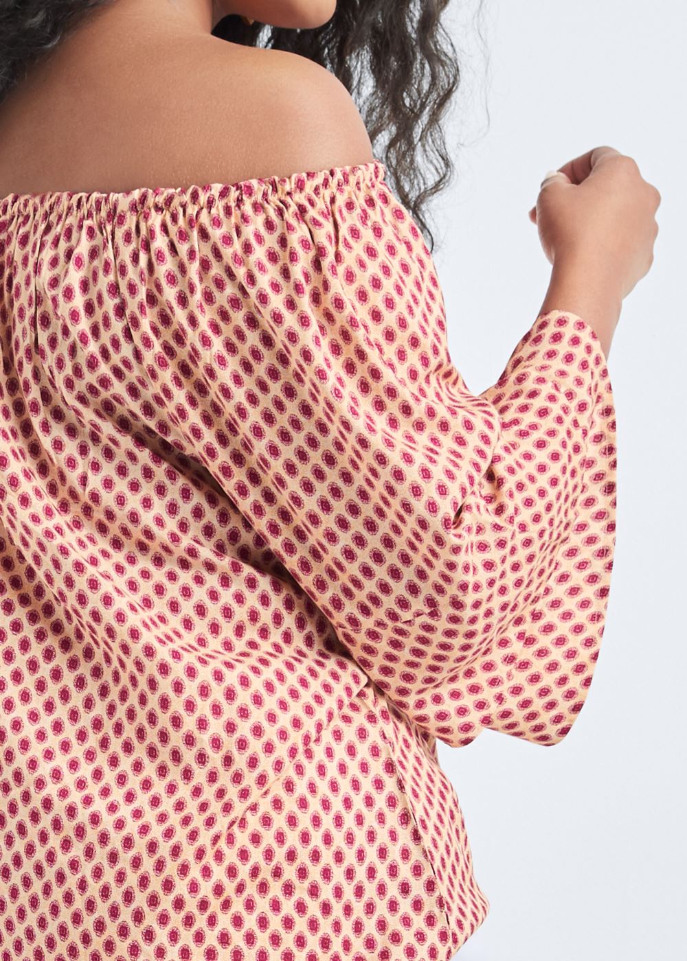 Venus Plus Size Off-The-Shoulder Top