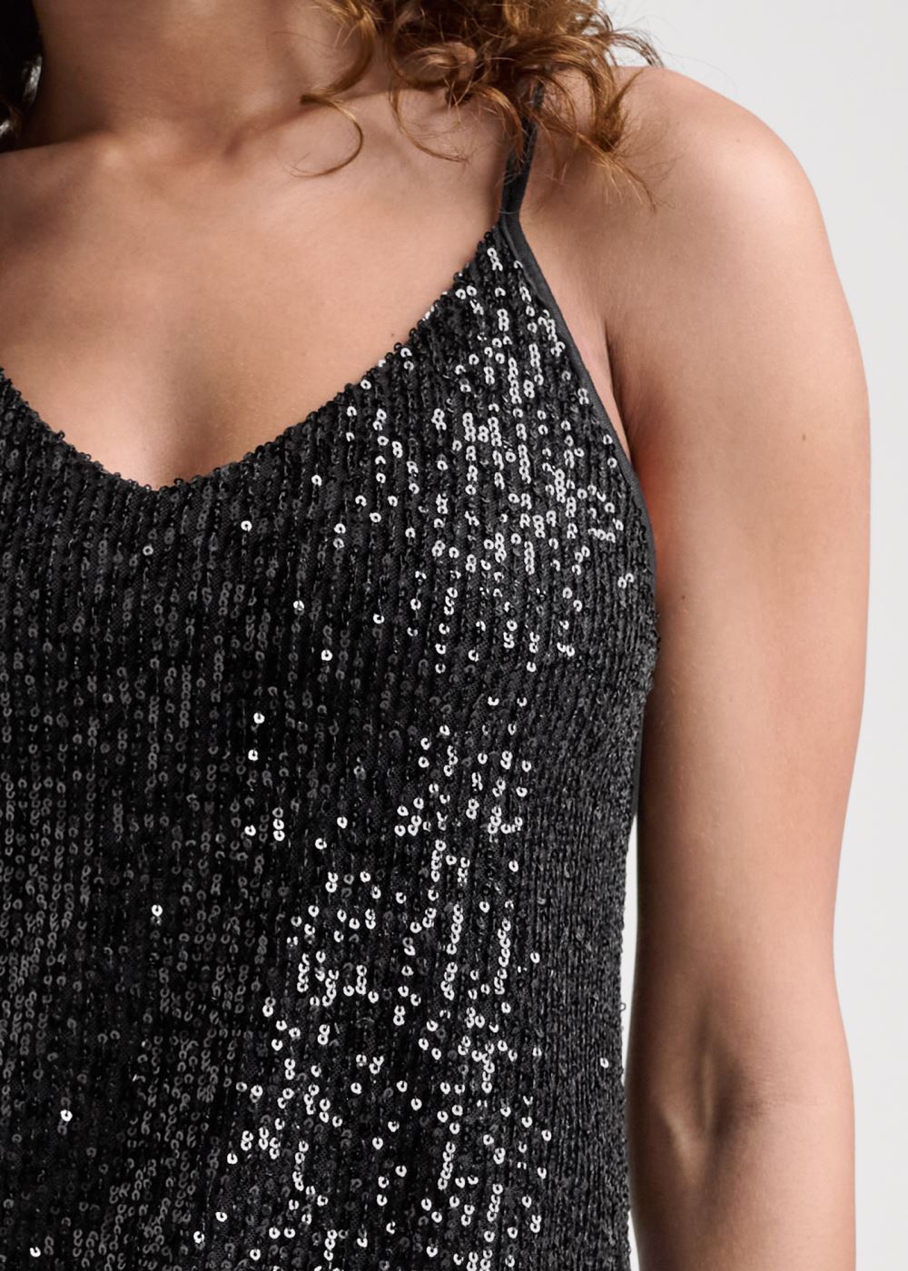 Venus Plus Size Sequin Tank Top