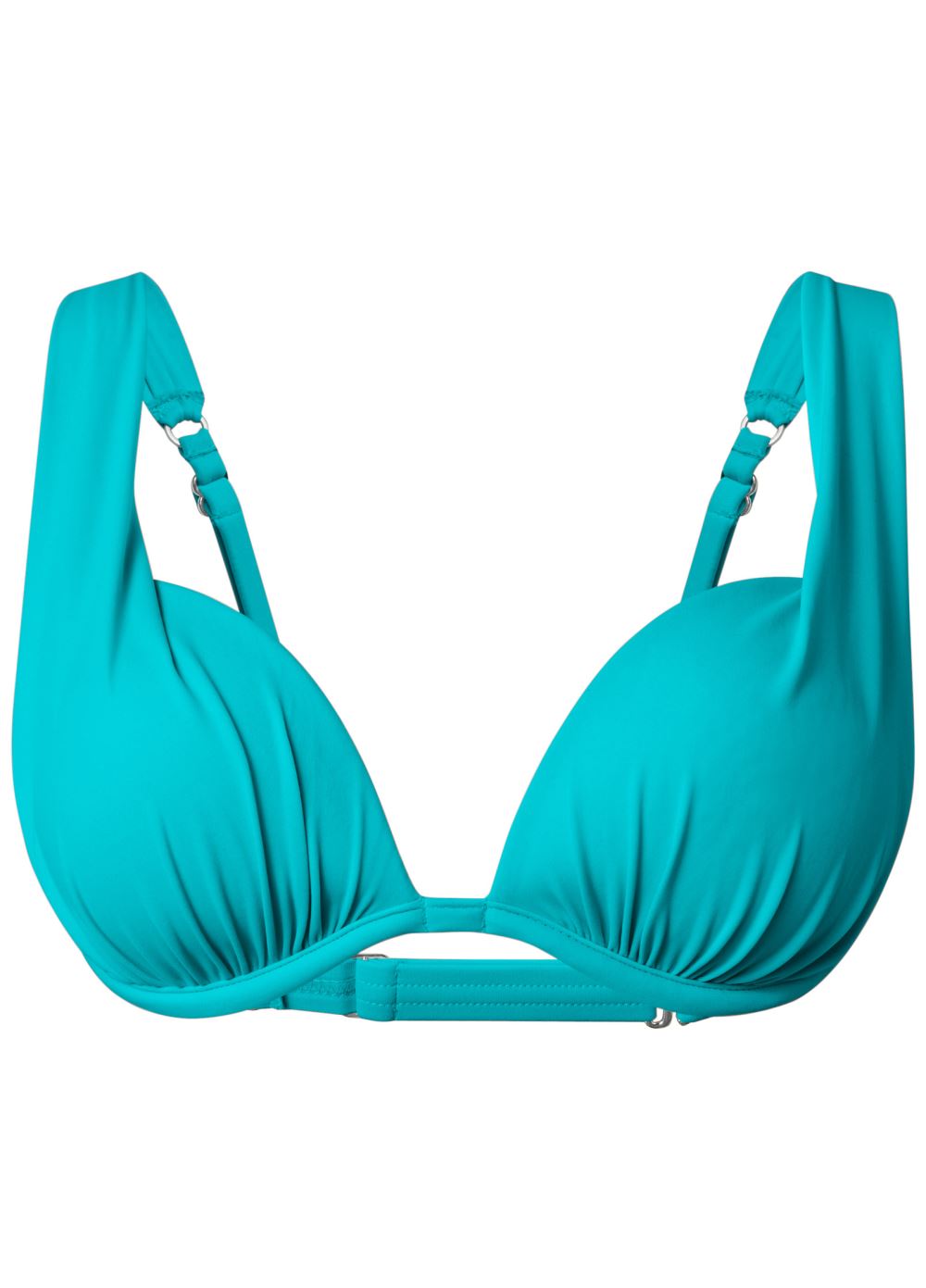 Venus Plus Size Over-The-Shoulder Marilyn Top Bikini - Aqua Reef