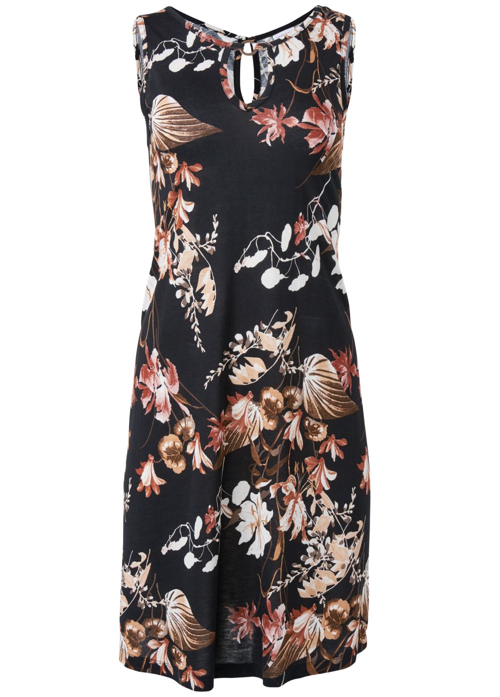 Venus Plus Size Floral Printed Casual Dress