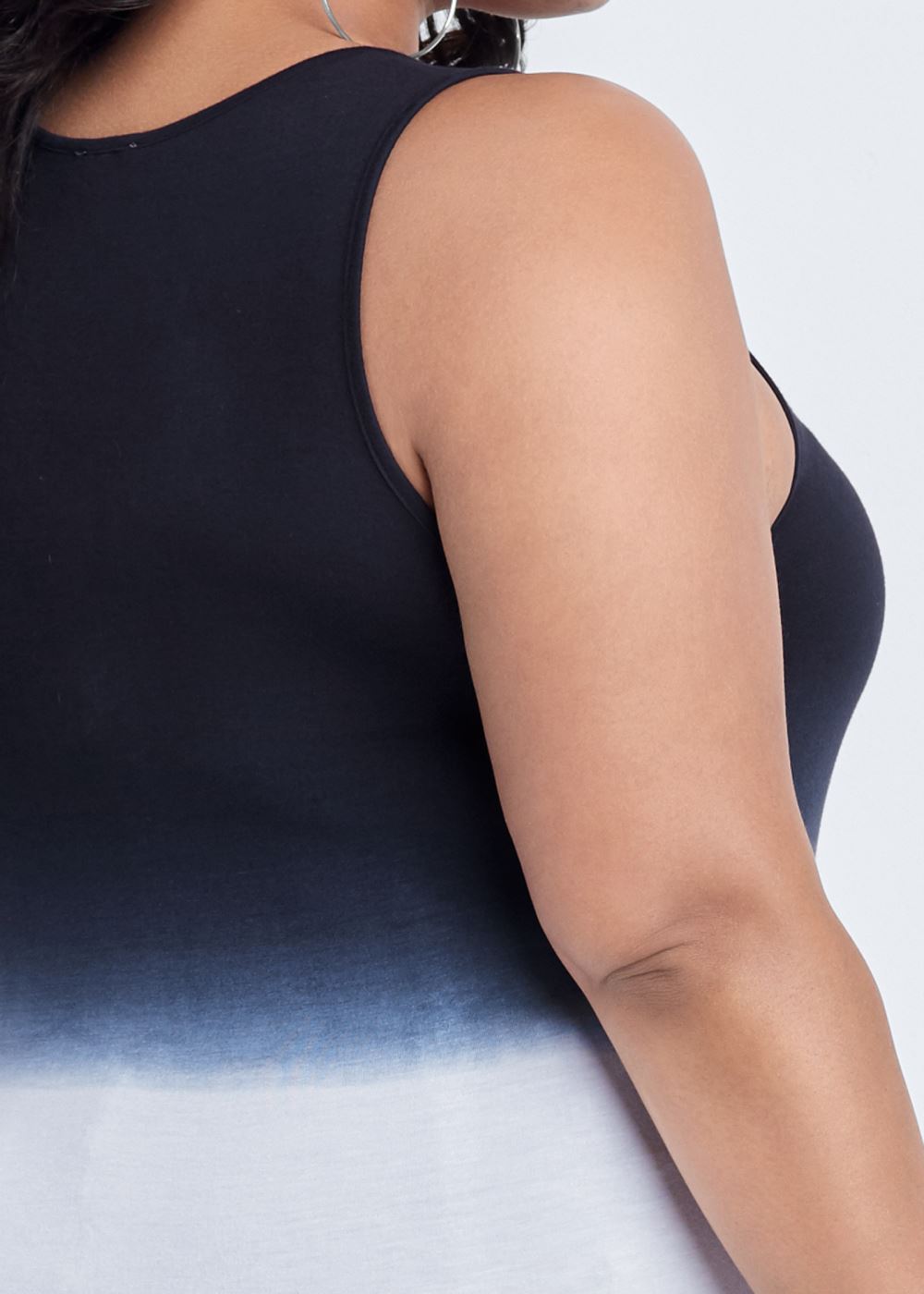 Venus Plus Size Ombre Strappy Top