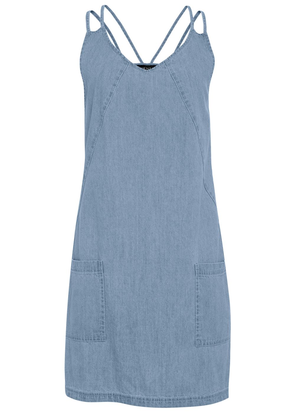 Venus Light Wash CHAMBRAY MINI DRESS
