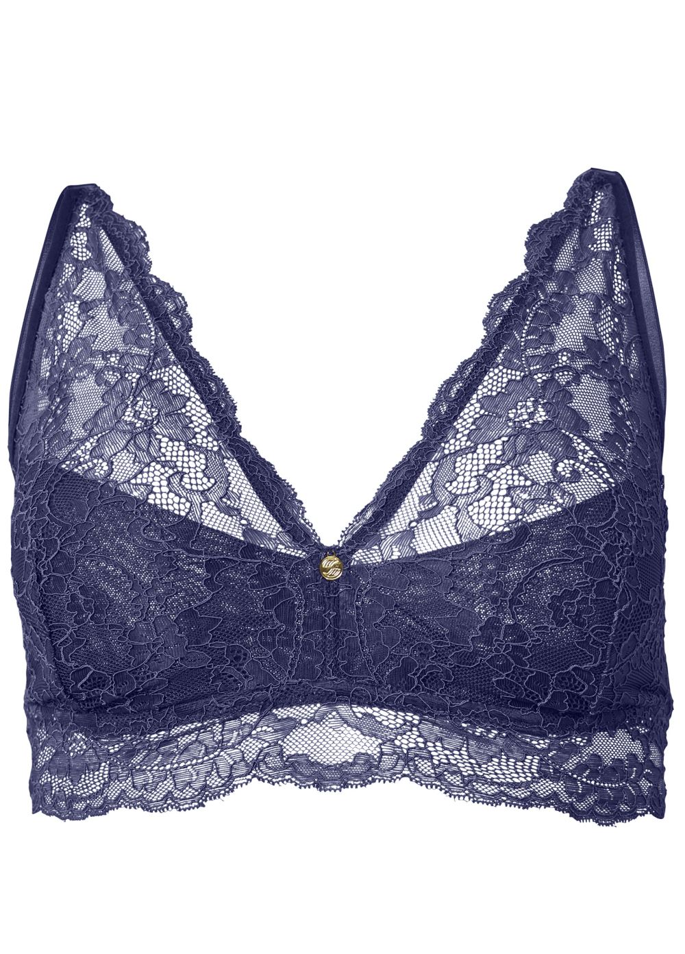 Venus Belize Blue Pearl By Venus? Lace Bralette, Any 2/$49