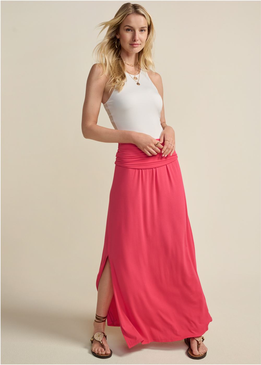 Venus Plus Size Convertible Maxi Dress