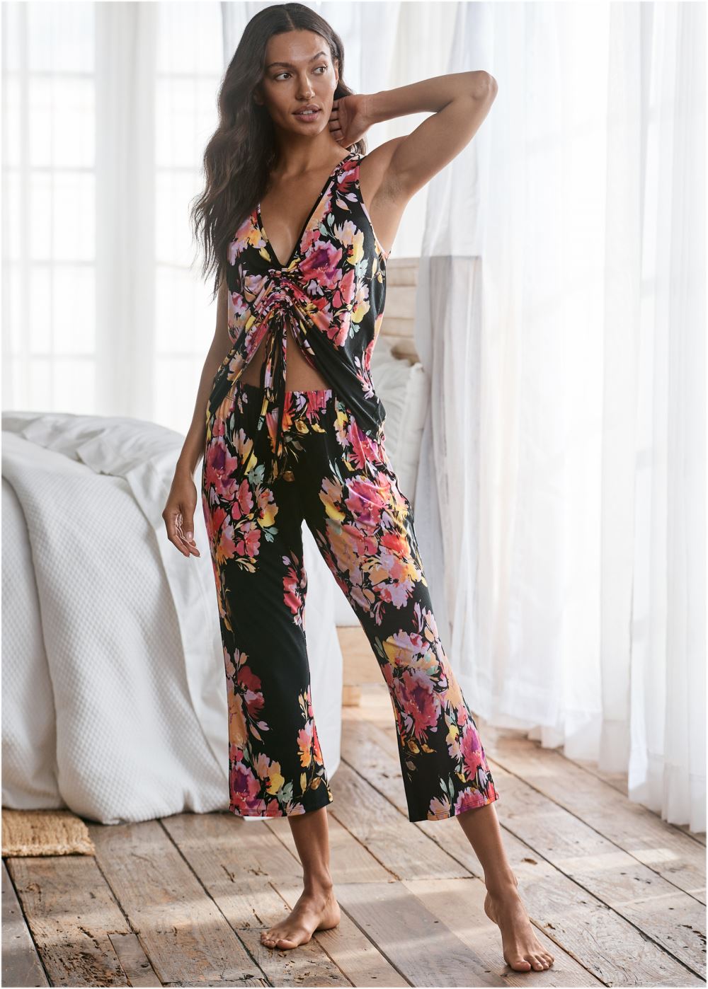 Venus Multi Floral CAPRI PAJAMA SET