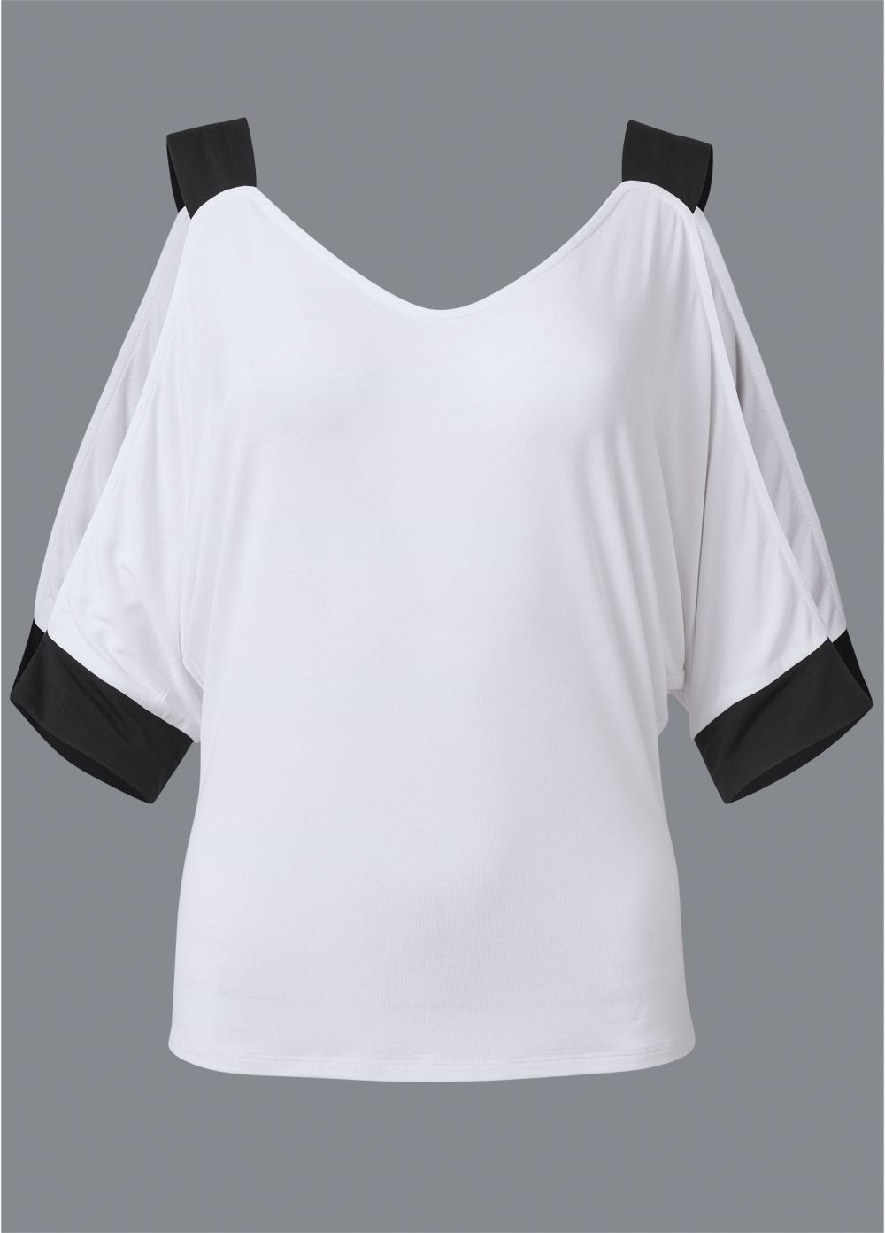 Venus Plus Size Color Block Top