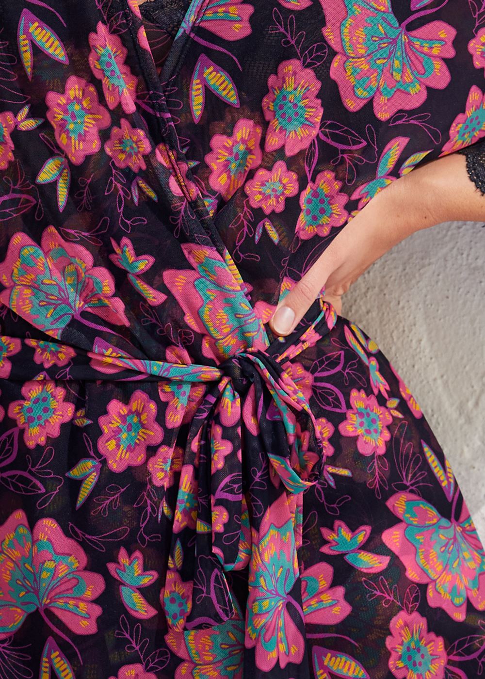 Venus Floral Paradise TROPICAL PRINT ROBE