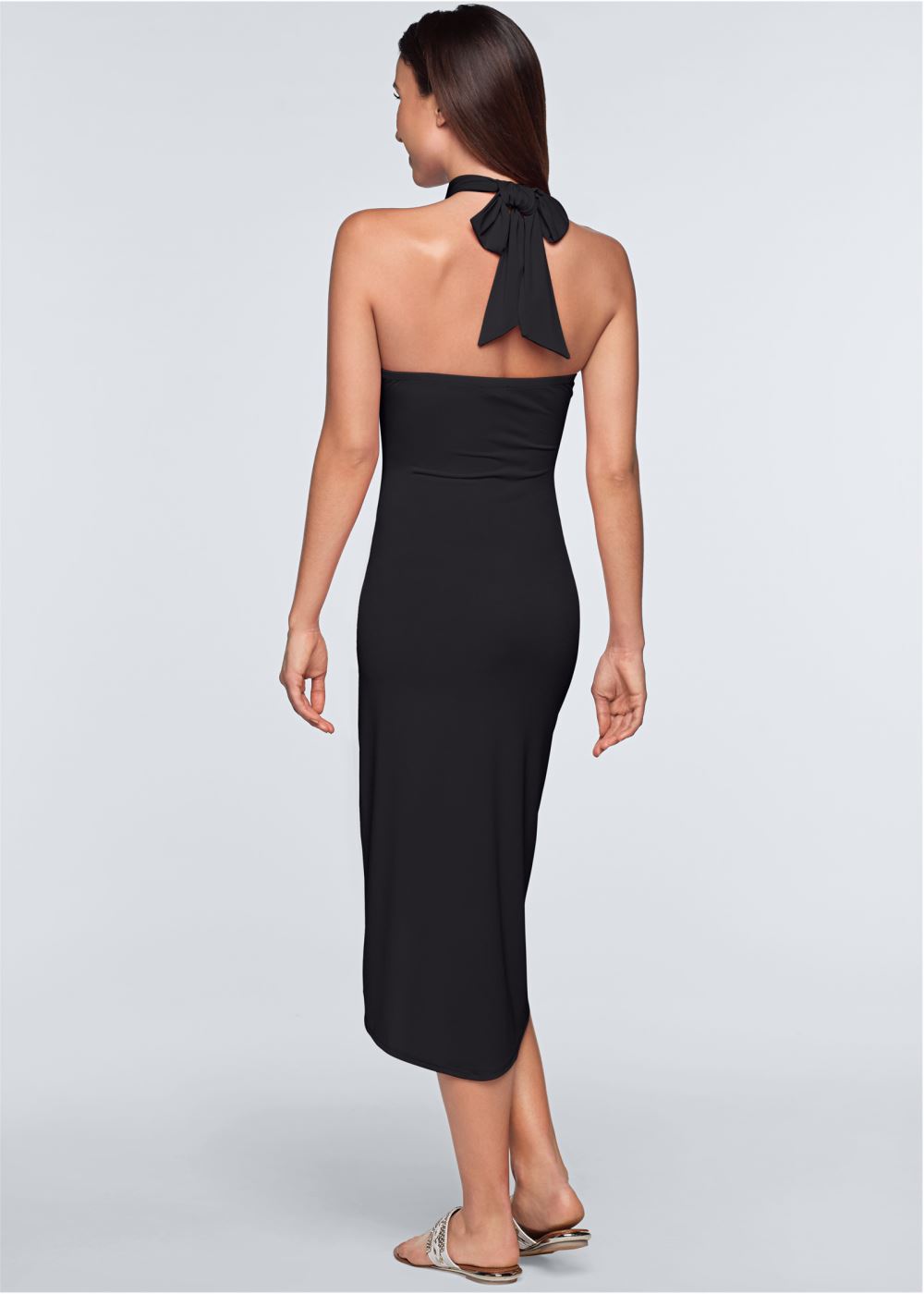 Venus Plus Size Waterfall Maxi Dress