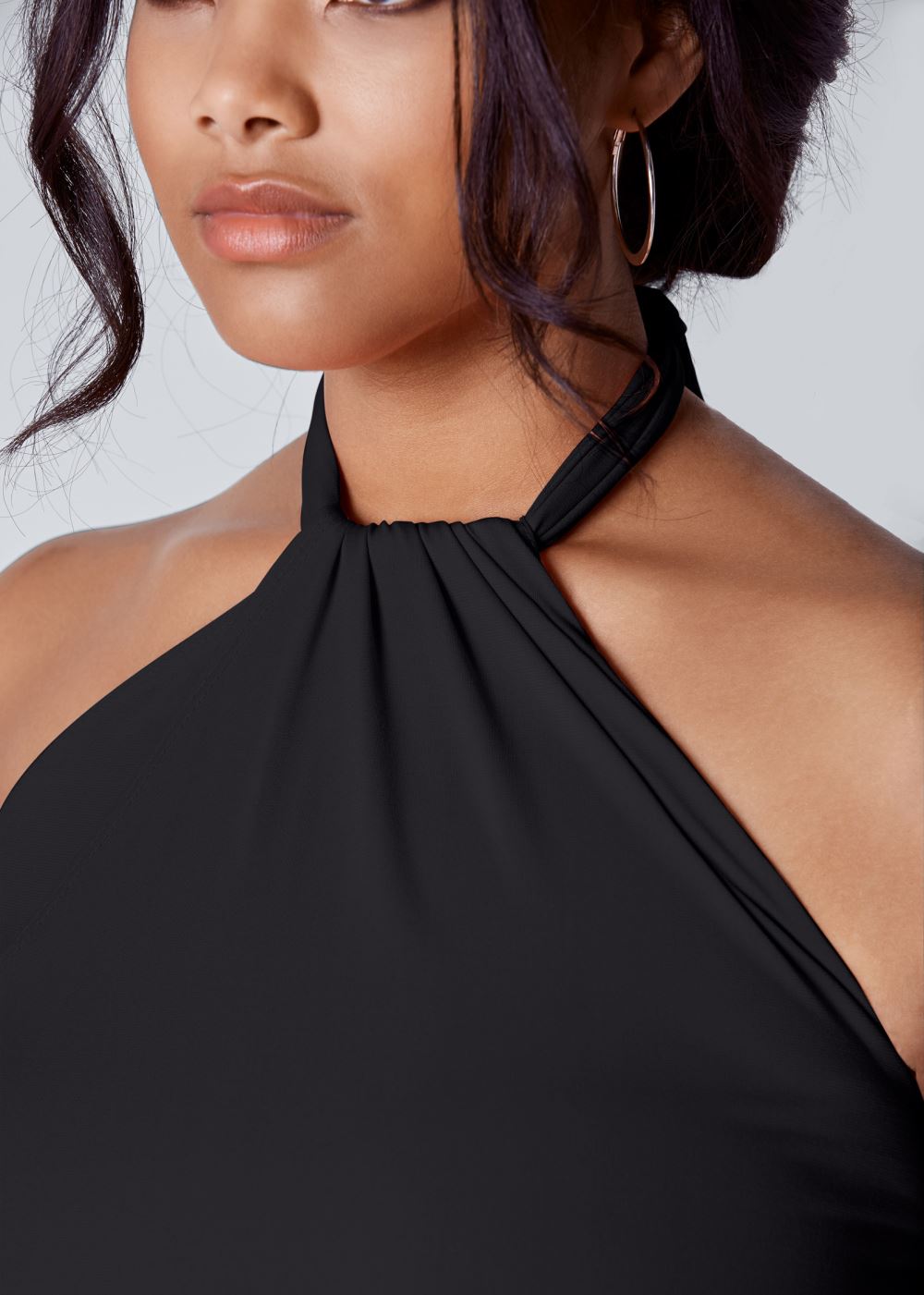 Venus Plus Size Waterfall Maxi Dress