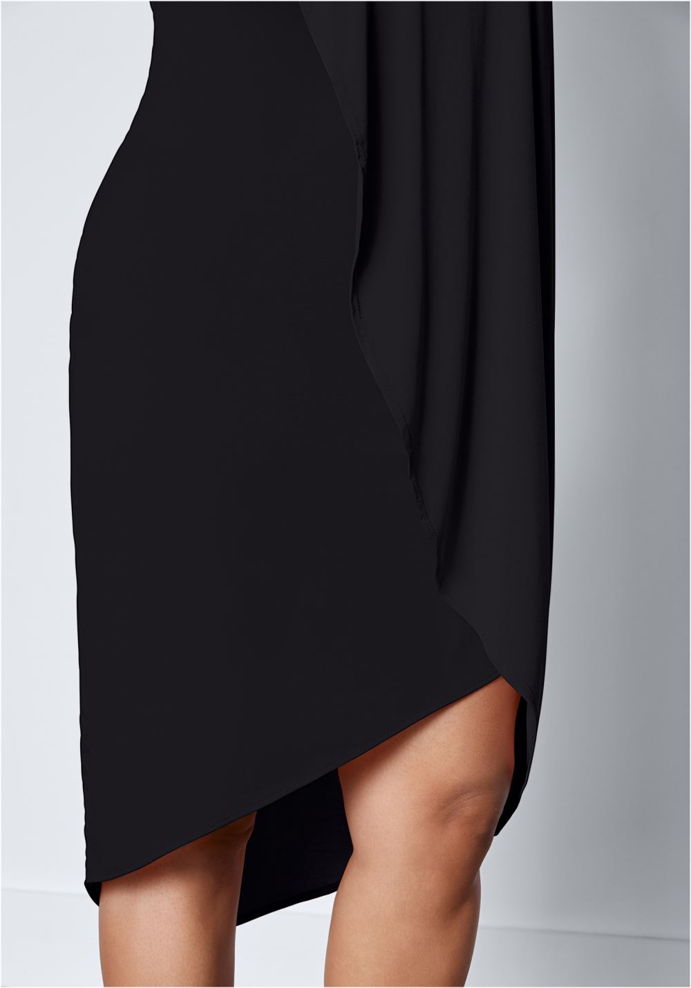 Venus Plus Size Waterfall Maxi Dress