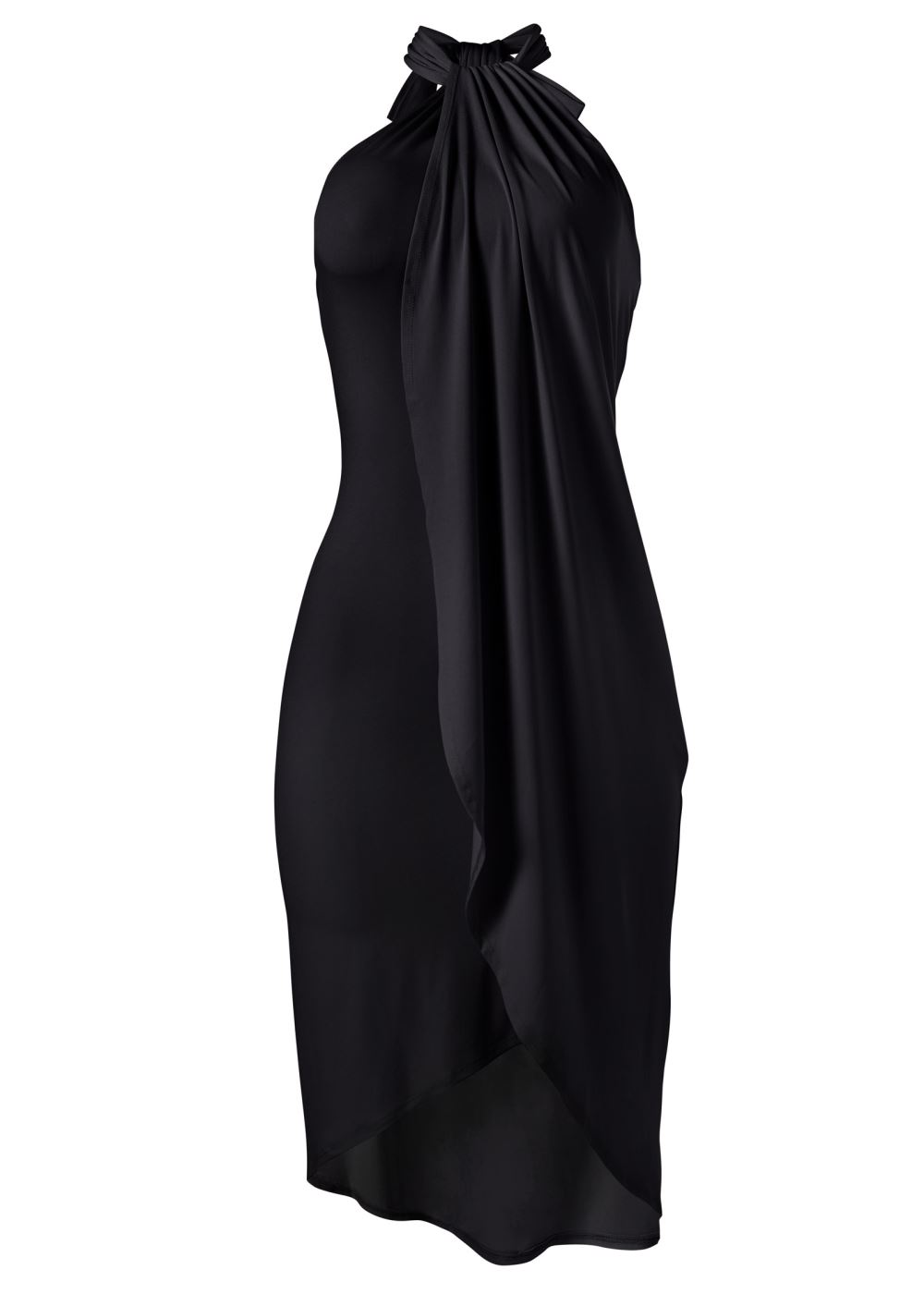 Venus Plus Size Waterfall Maxi Dress