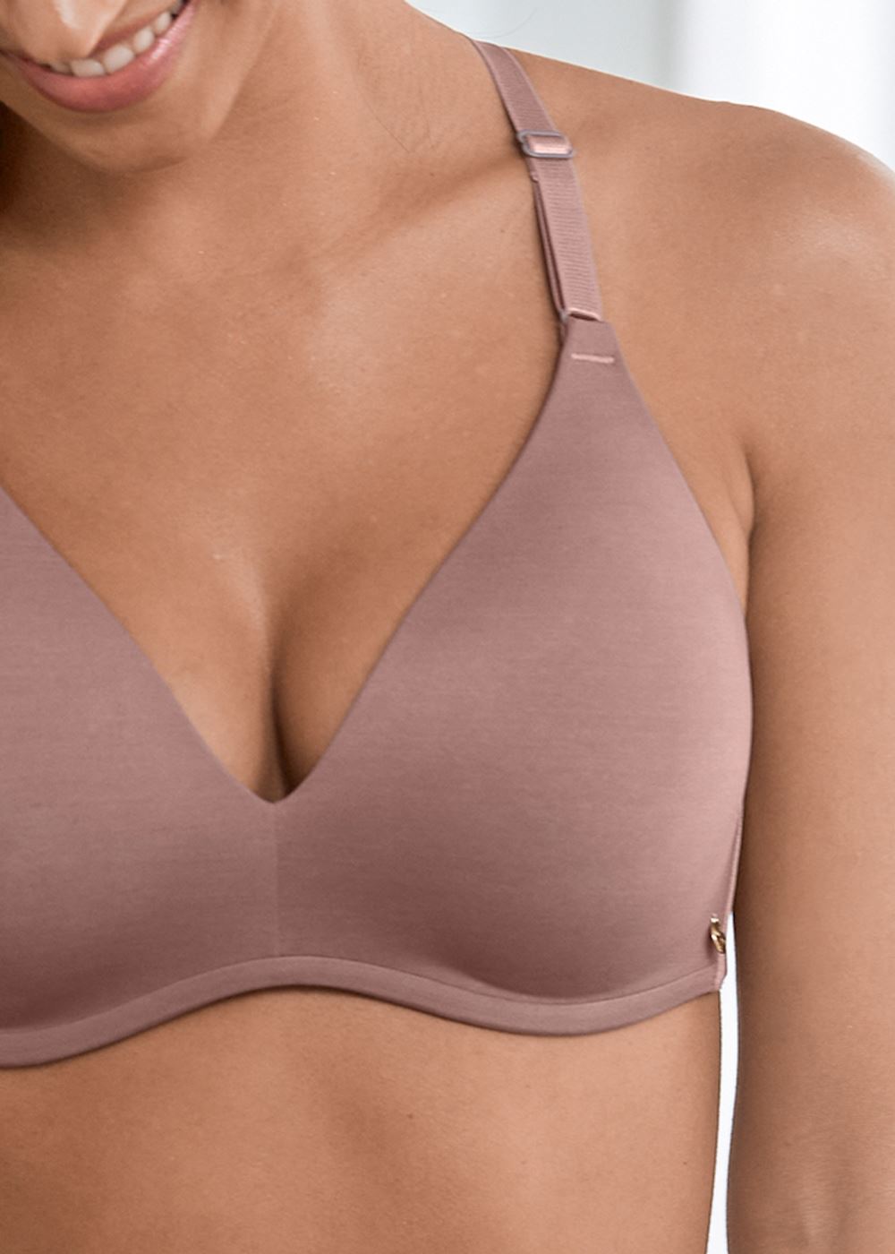 Venus Evening Mauve Pearl By Venus? Lace Back Wireless Bra, Any 2/$75
