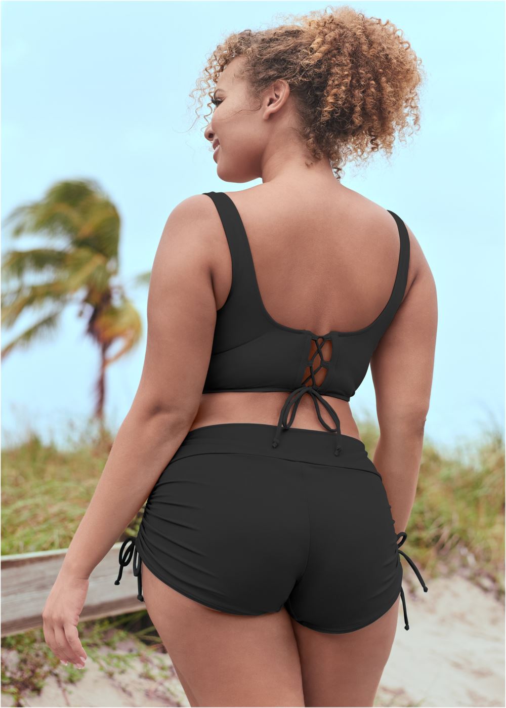 Venus Adjustable Side Swim Short Bikini