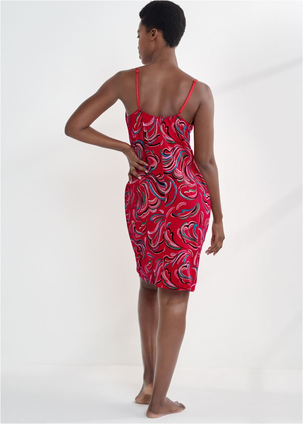 Venus Paisley Multi TWIST FRONT CHEMISE