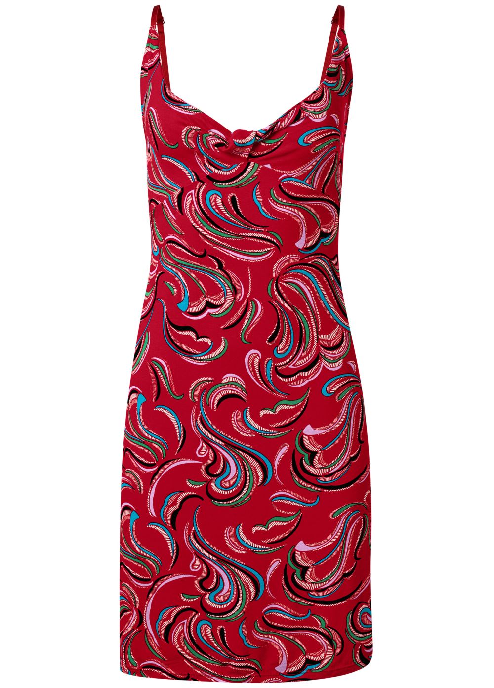 Venus Paisley Multi TWIST FRONT CHEMISE