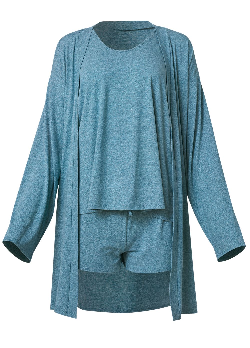Venus Sapphire Blue 3-PIECE PAJAMA SET