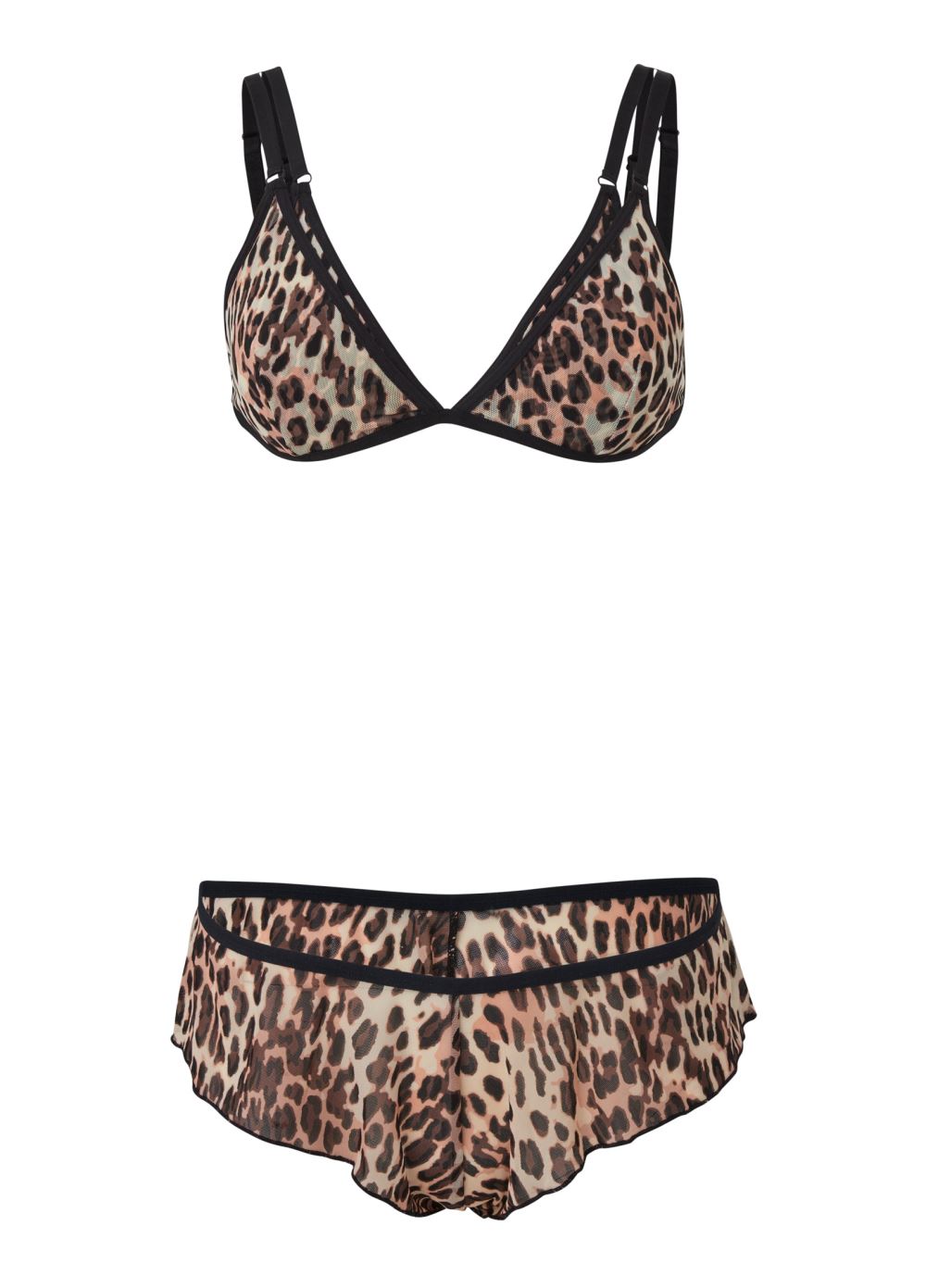 Venus Flirty Cheetah DOUBLE STRAP 3PC SET
