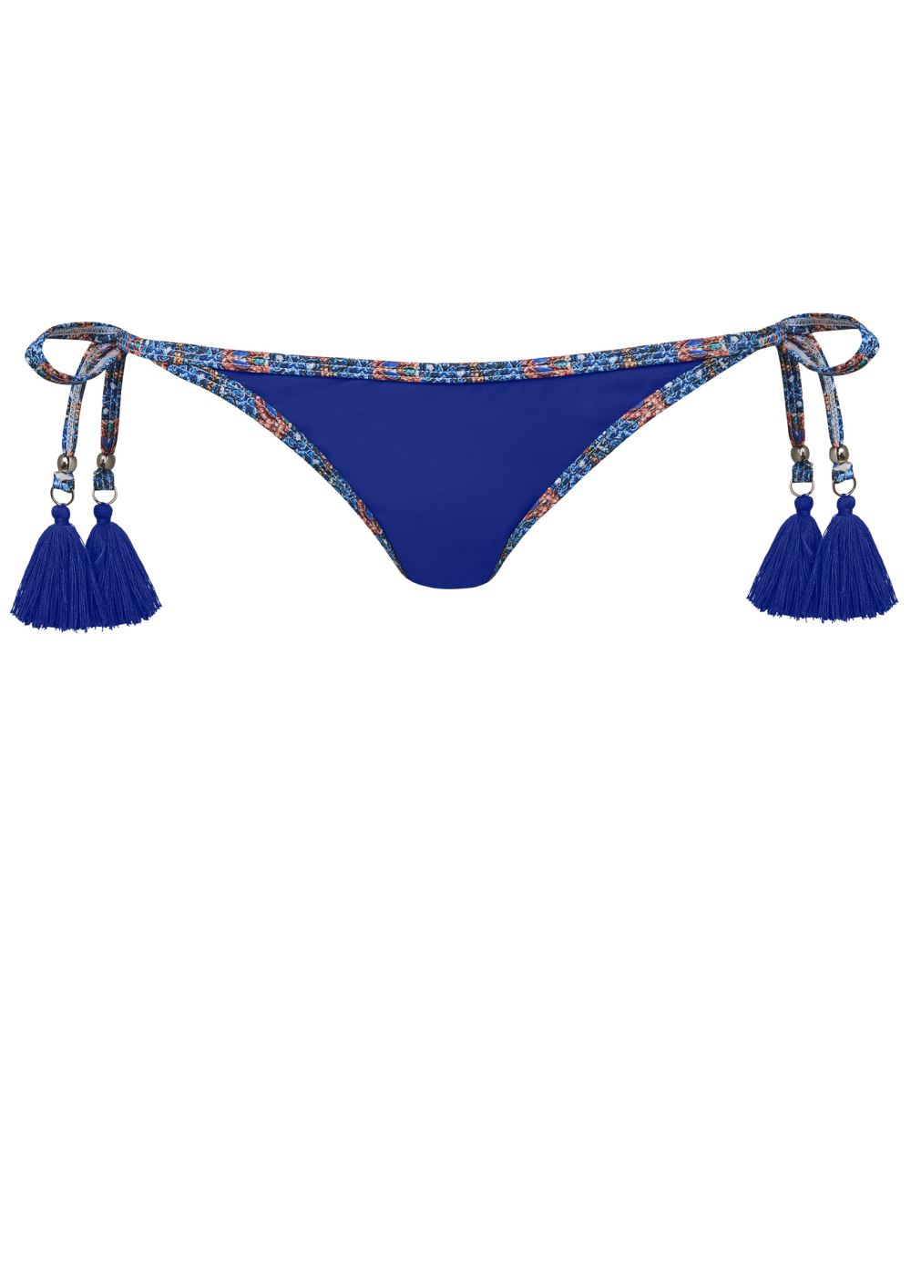 Venus Tassel Tie-Side Bottom Bikini - Celestial Blue