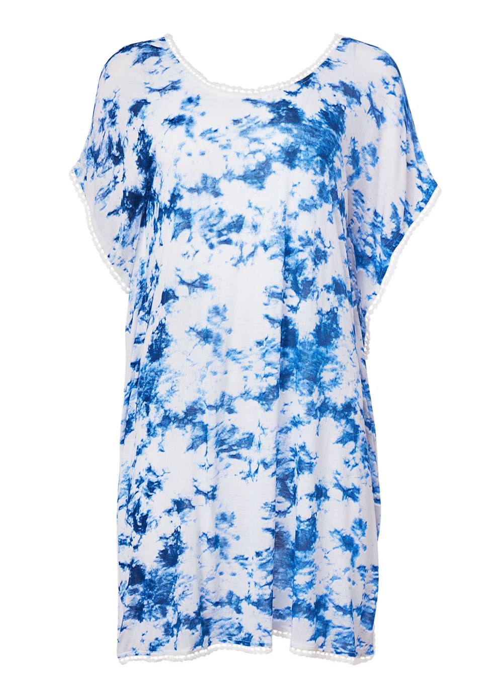 Venus Summer Ease Tunic Cover-Up in Sky Tie Dye