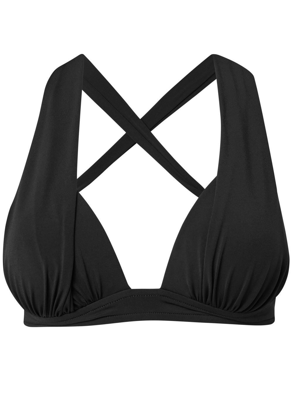 Venus Halter Enhancer Top Bikini - Black Beauty