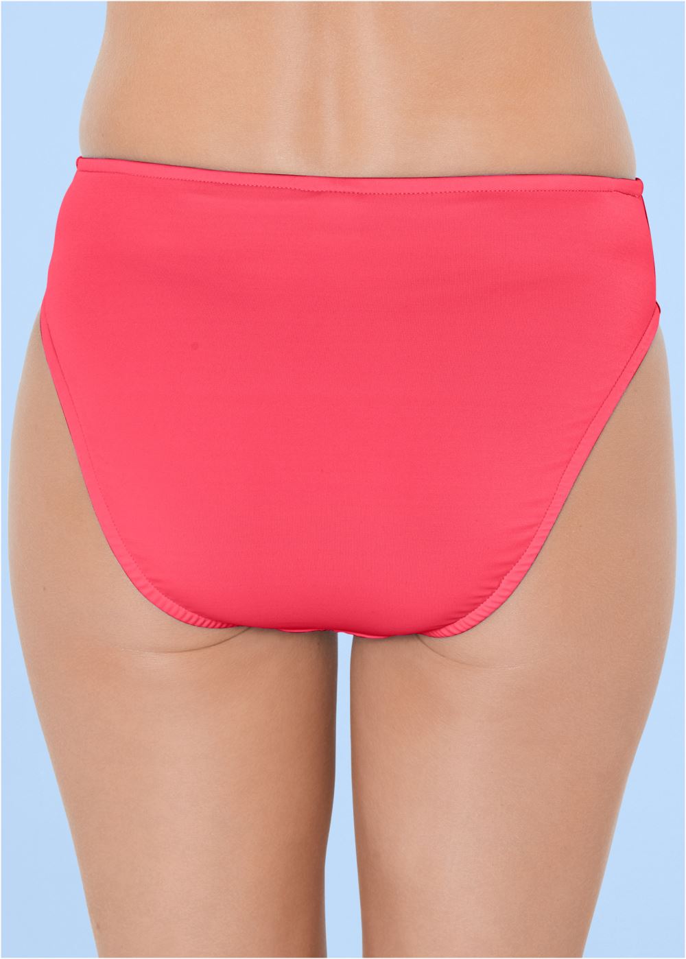 Venus Classic Hipster Mid-Rise Bottom Bikini - Sunset Pink