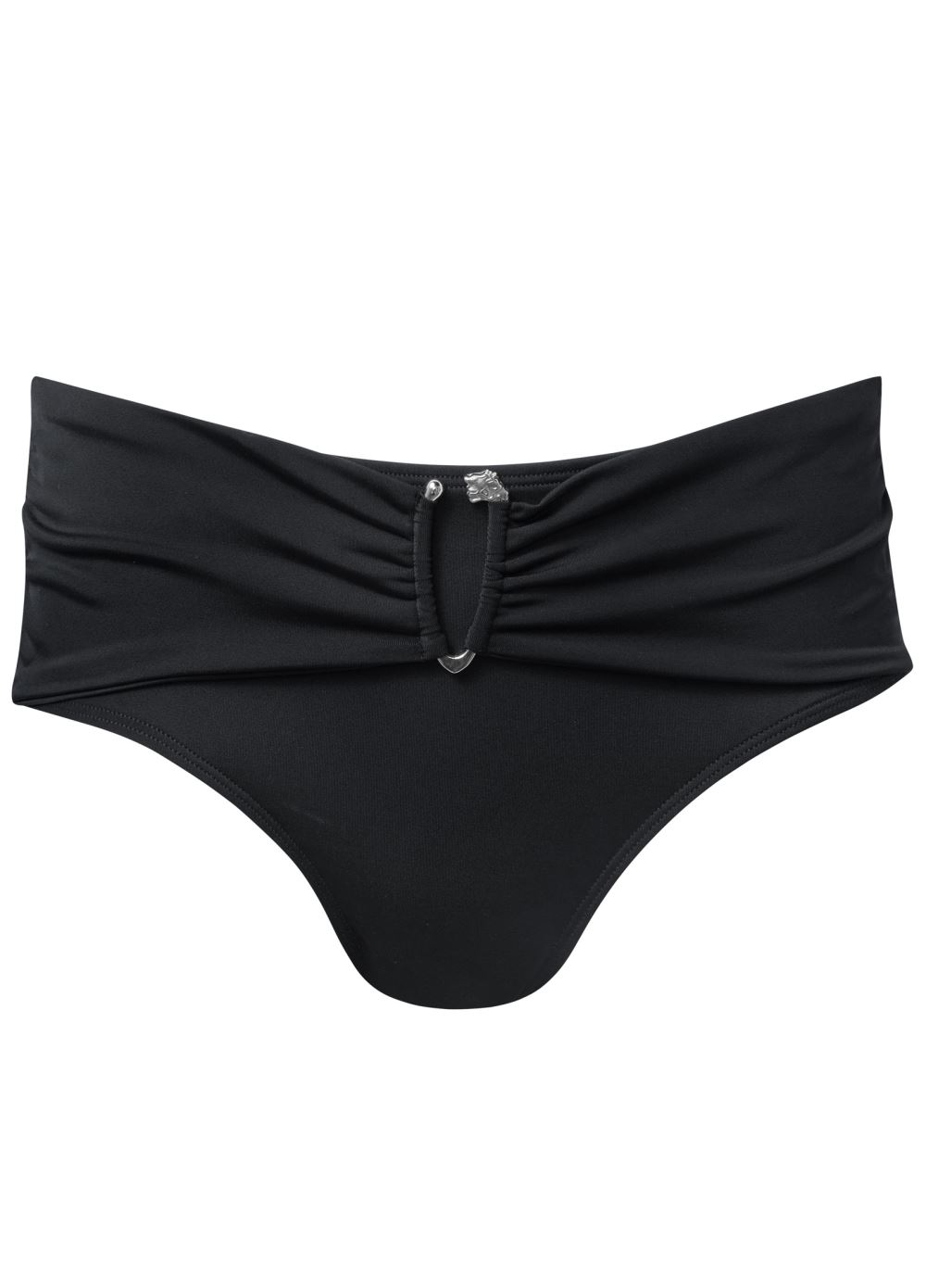 Venus Fierce Mid-Rise Bottom Bikini - Black Beauty