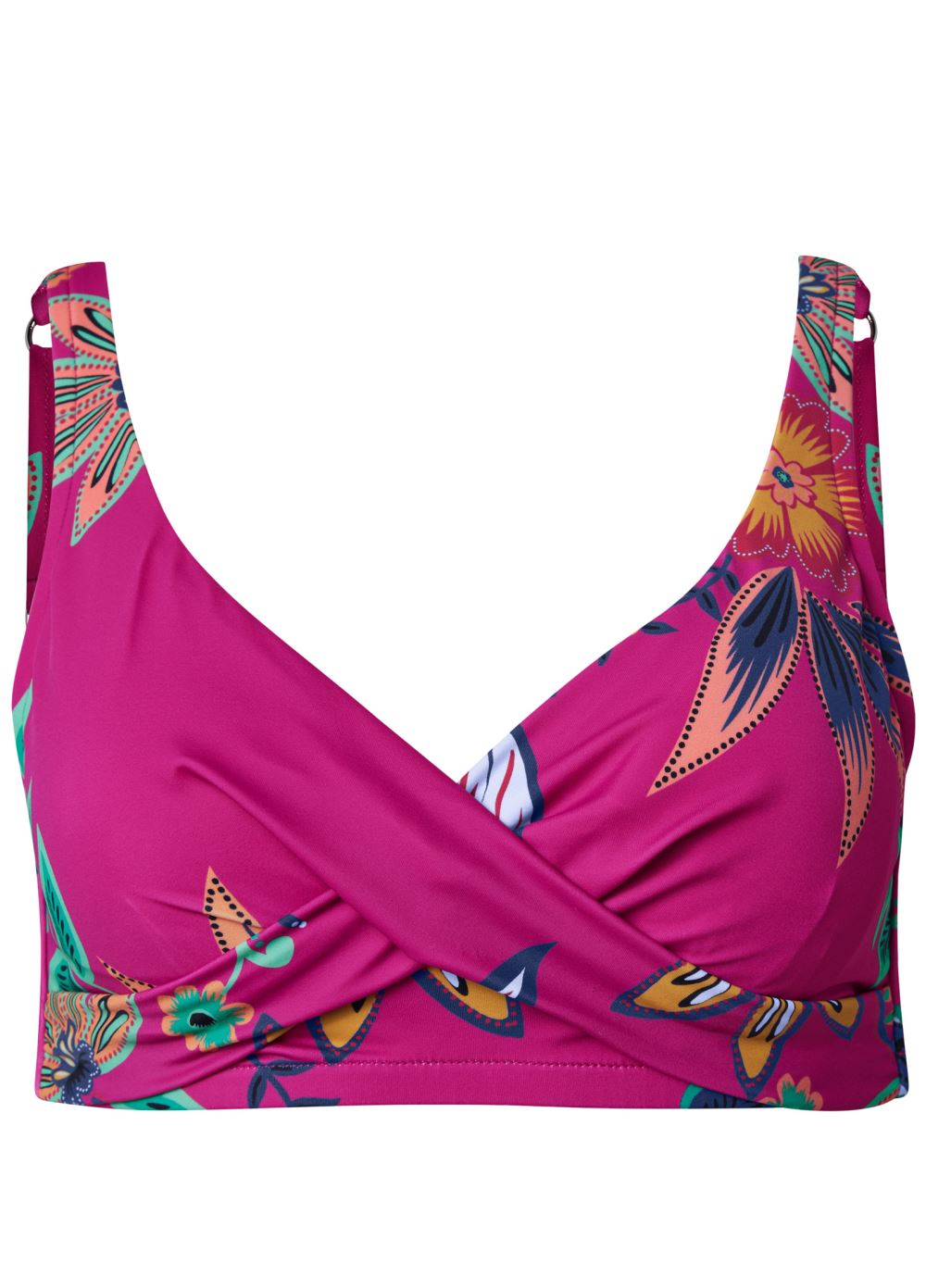 Venus Lovely Lift Wrap Bikini Top Bikini - Flower Child