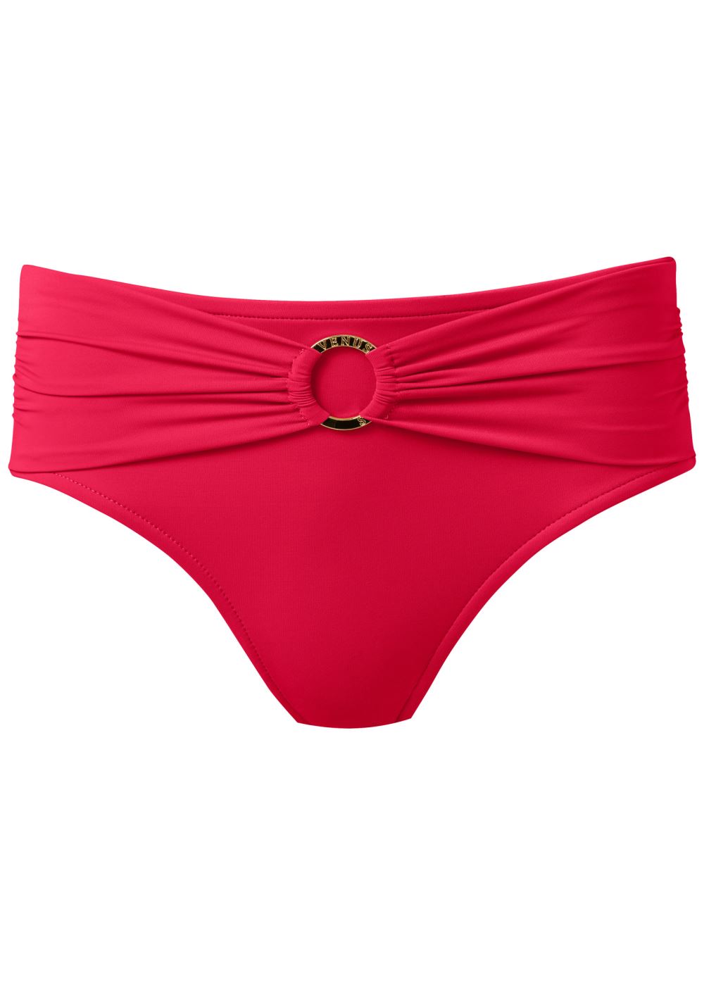 Venus Sally Mid-Rise Bottom Bikini - Red Hot
