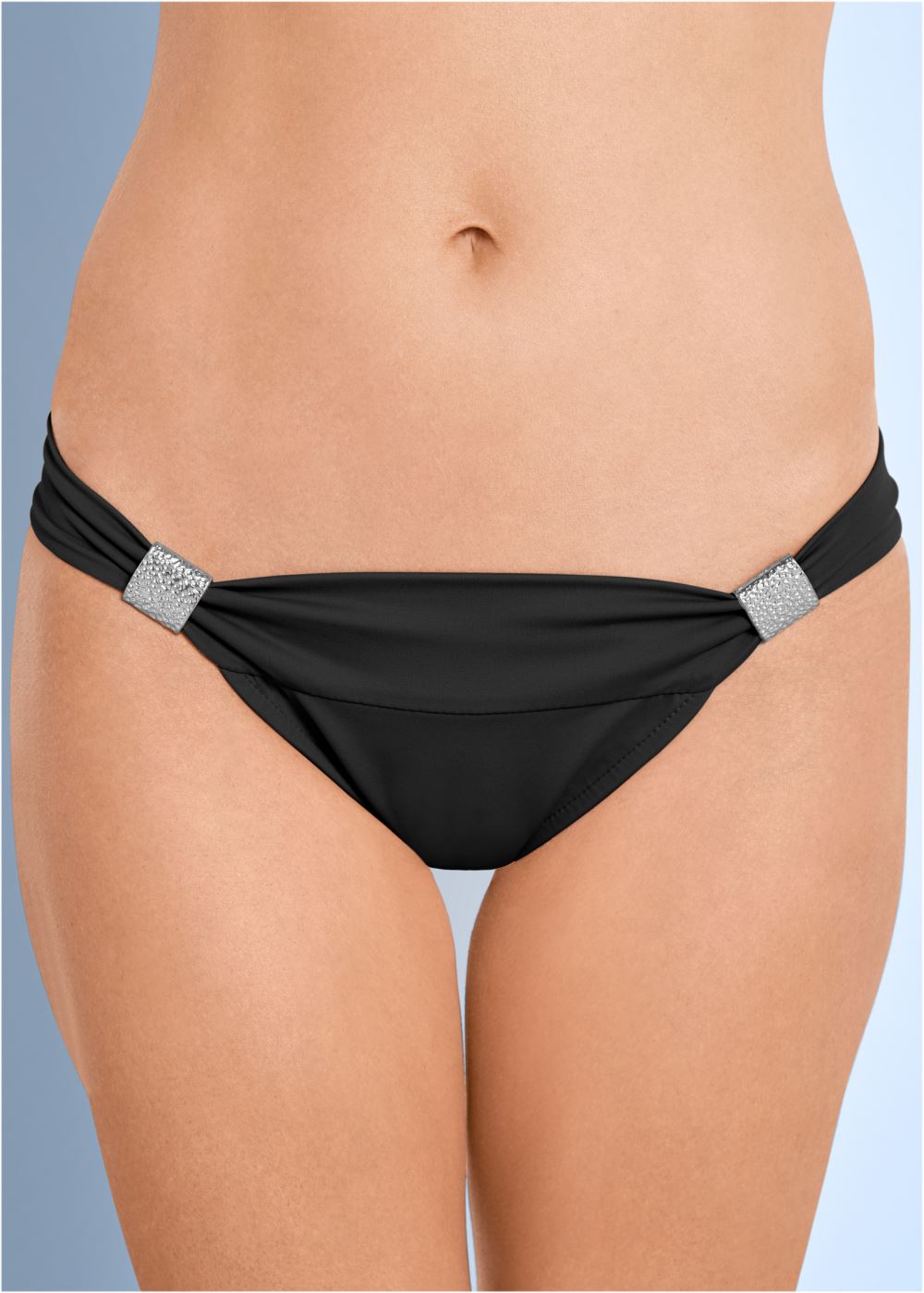 Venus Goddess Low-Rise Bottom Bikini - Black Beauty